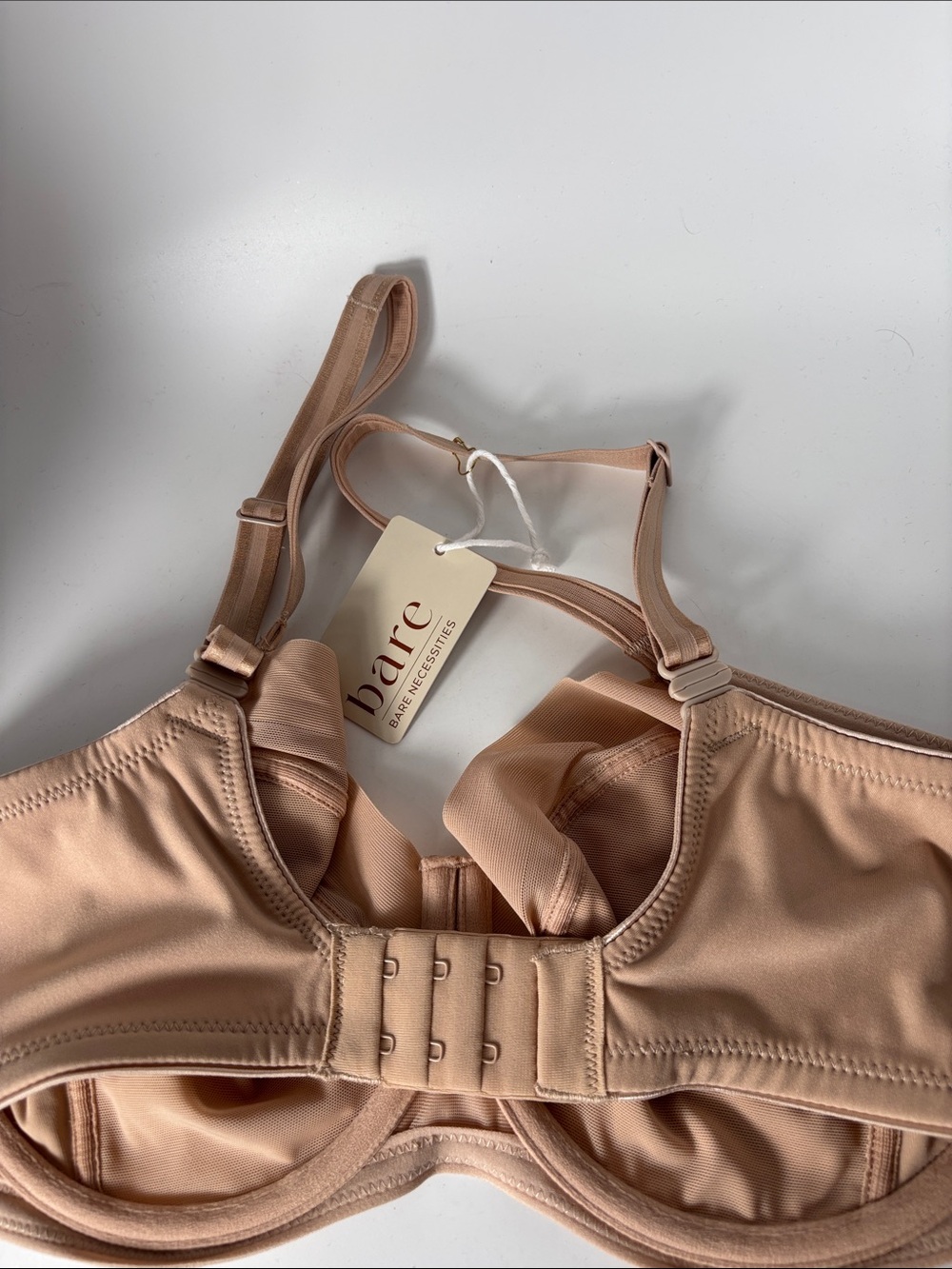 NWT Bare Necessities 3-piece Unlined Cup Underwire Side Support Bra 34DD (E) - Picture 8 of 10